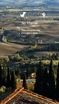 No Internet