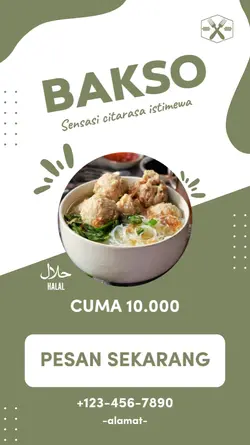 tamplat promosi