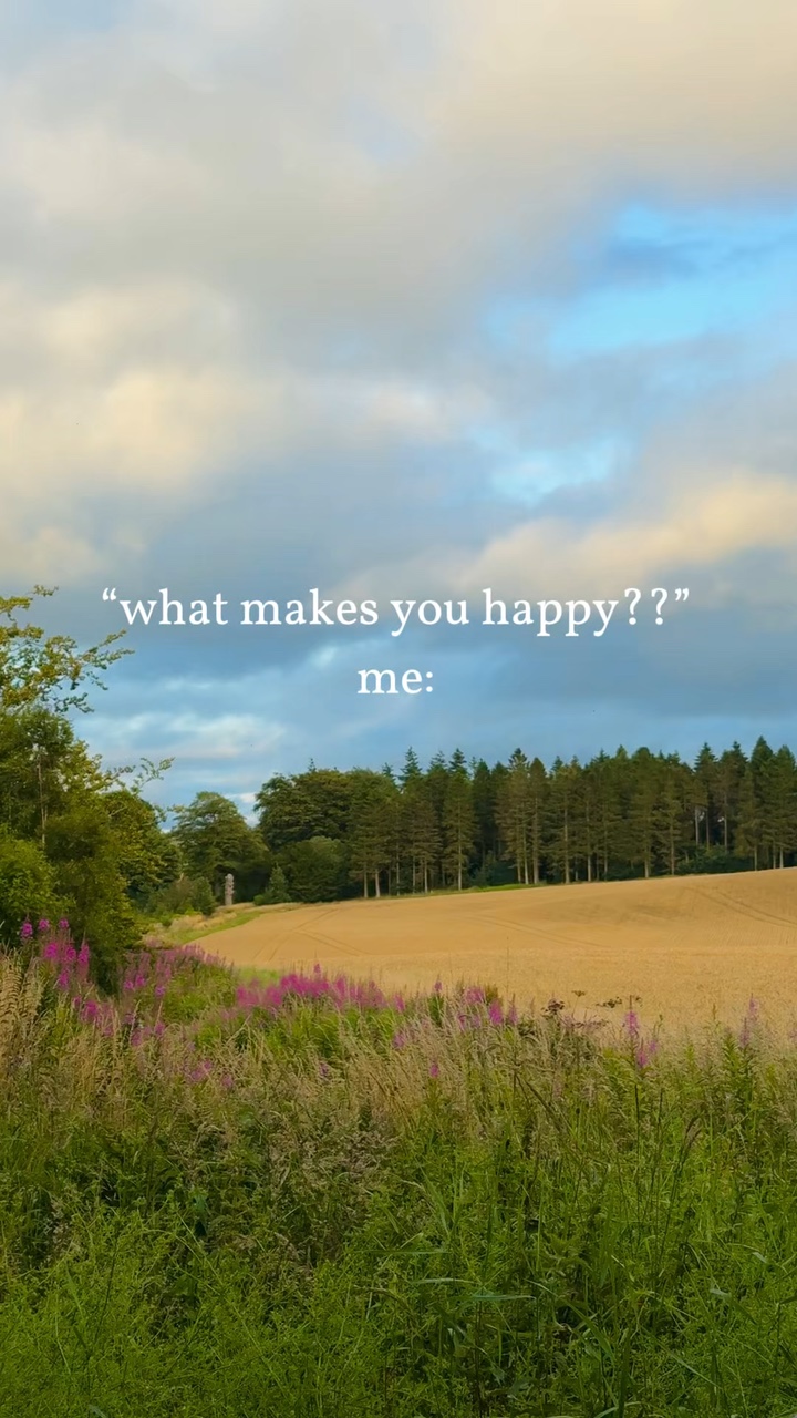 O que te faz feliz??