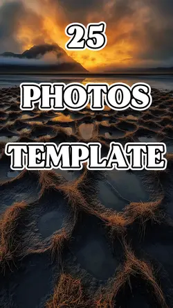 25 Photos Template 