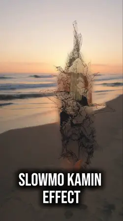 Slowmo Kamin Effect