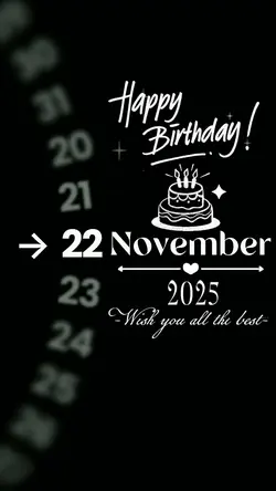 HBD 22 November