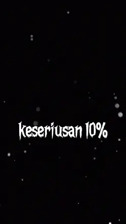 keseriusan 100%