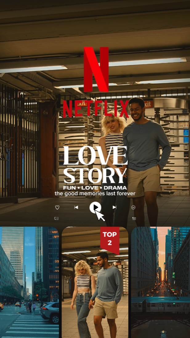 Vlog de la historia de Netflix