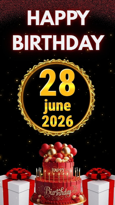 HBD 28 Juni 2026
