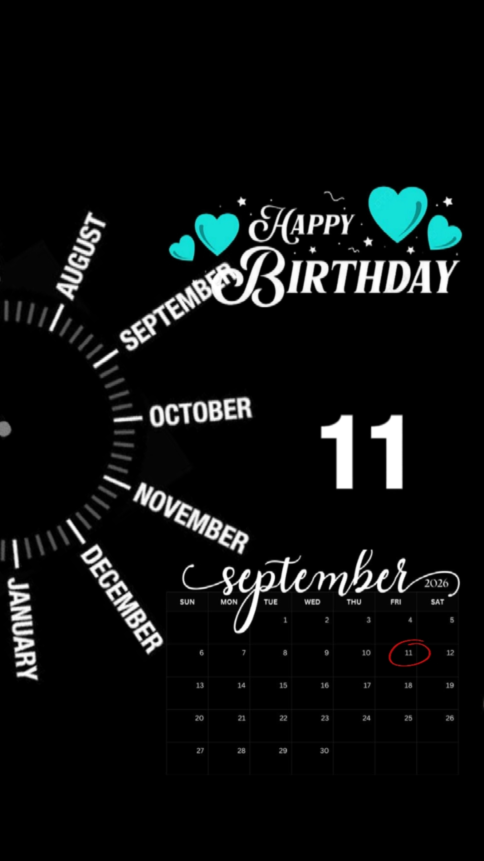 HBD 11 SEPTEMBER 