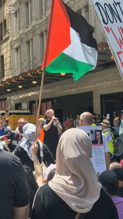 Palestinian protest 