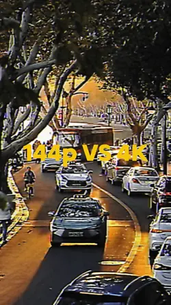 144p vs 4K FILTER