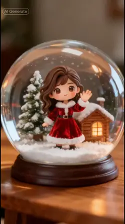 christmas globe ai
