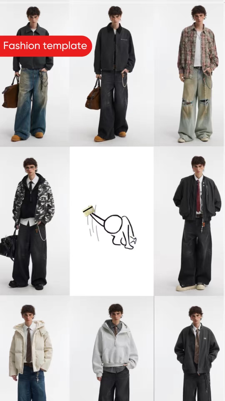 Fashion template 🔝