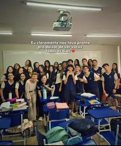 Despedida escola