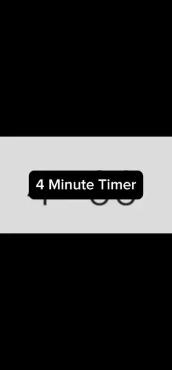 4 Minute Timer 