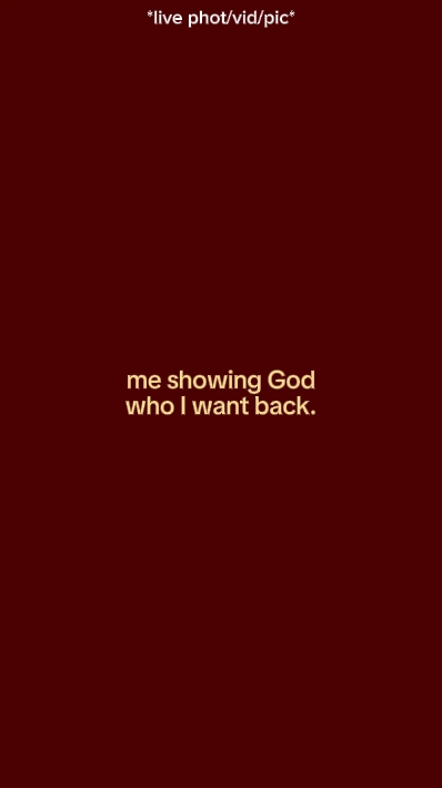 Yo mostrándole a Dios