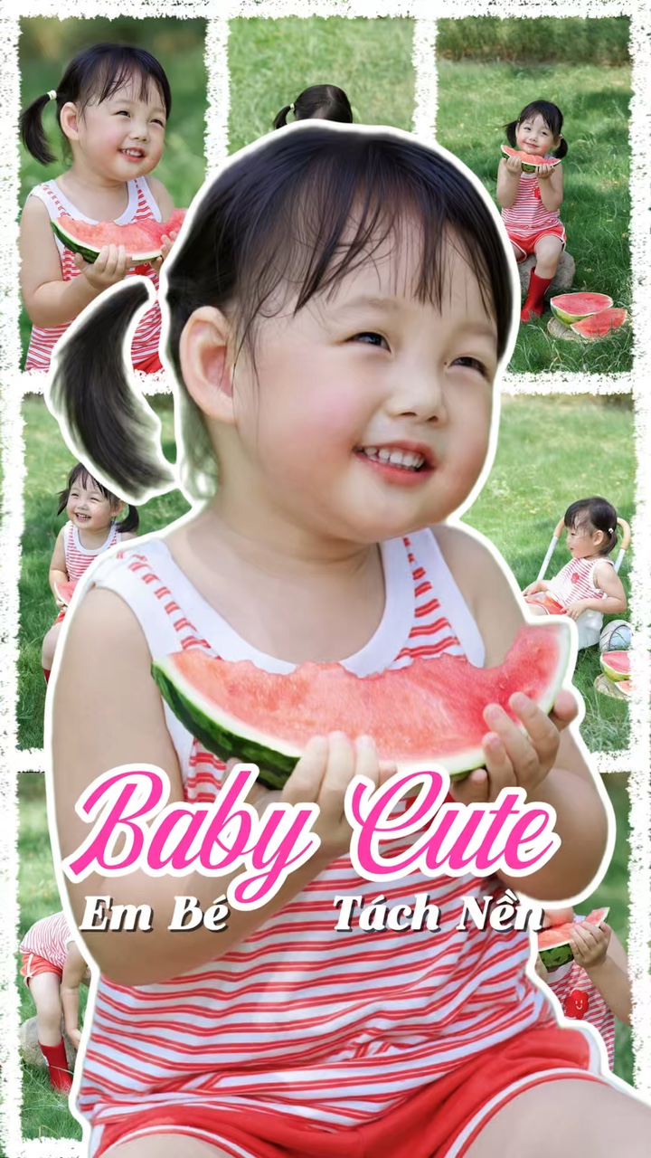 Baby Cute Tách Nền