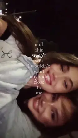 and if it wasn't you