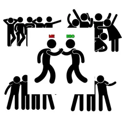 Stickman Handshake