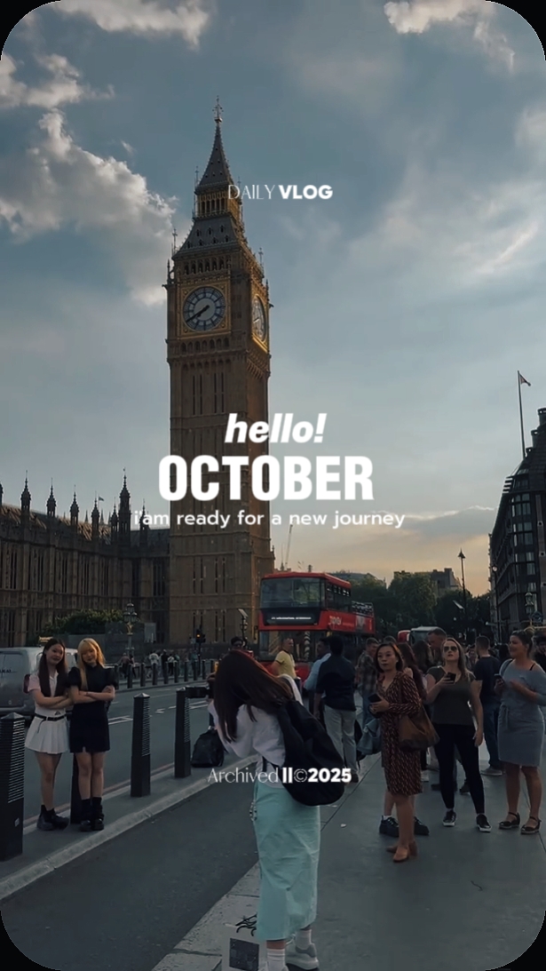 Bonjour octobre 
