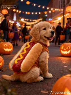 Halloween Hotdog
