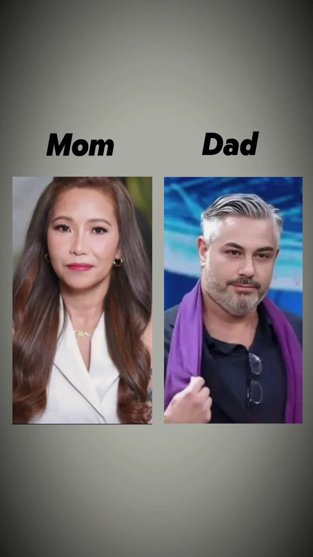 ¿Mamá papá yo?