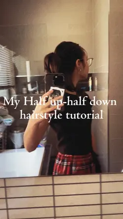 Half up-halfdown