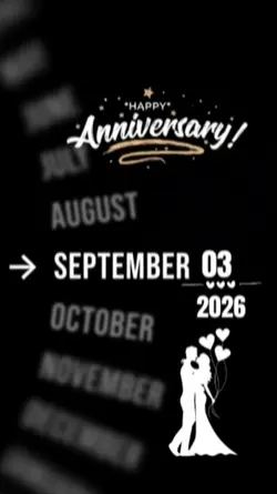 ANNIVERSARY 3 SEPT