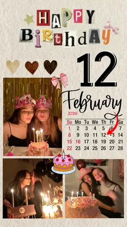 HBD 12 FEBRUARY