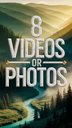 8 videos or photos