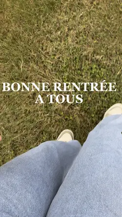 Bonne rentrée 