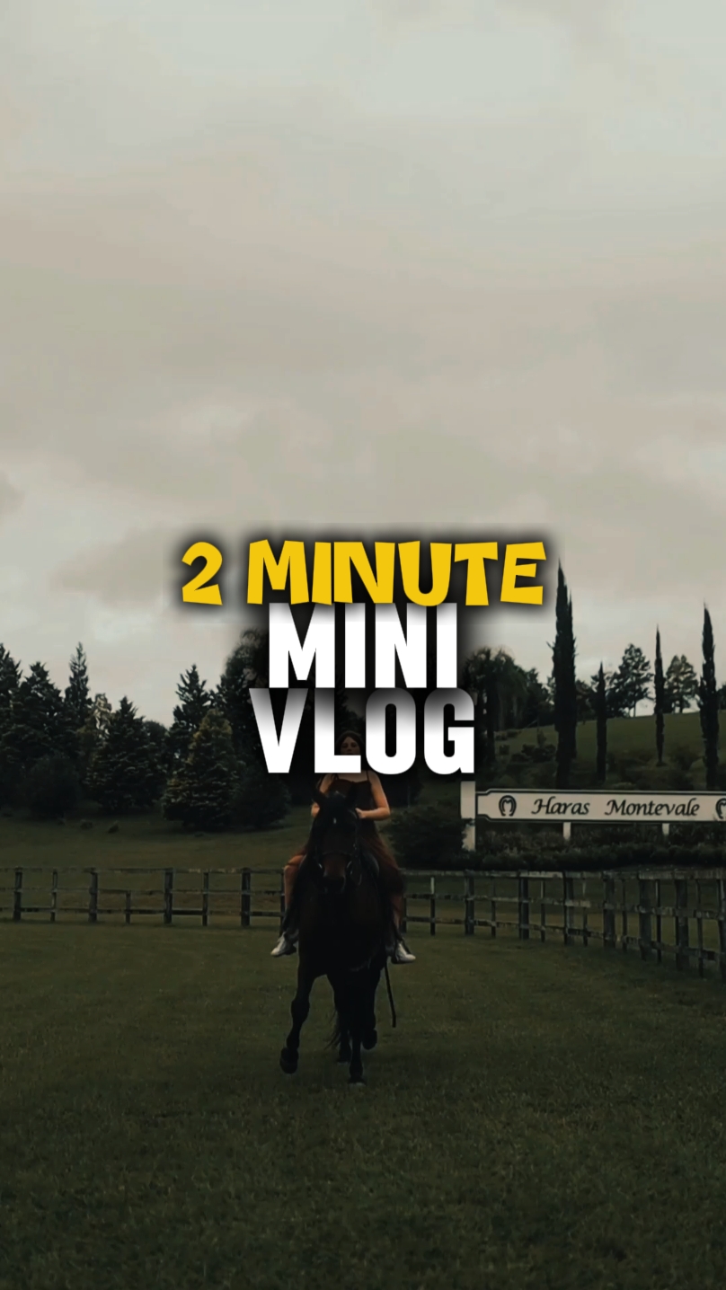 Vlog de 2 minutos.