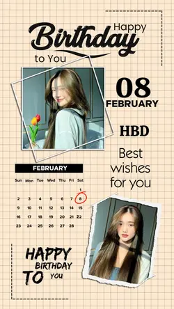 8 FEBRUARY BIRTHDAY