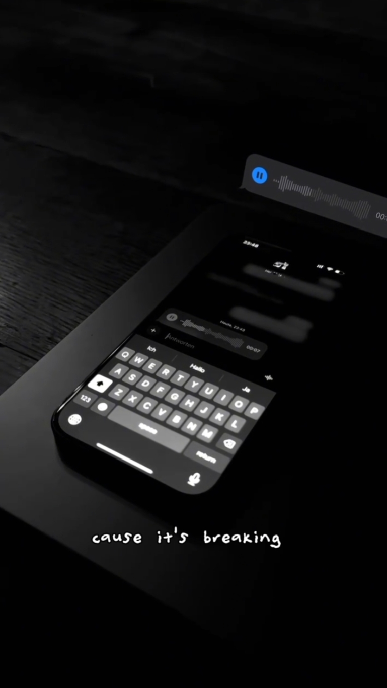 A voice mail 