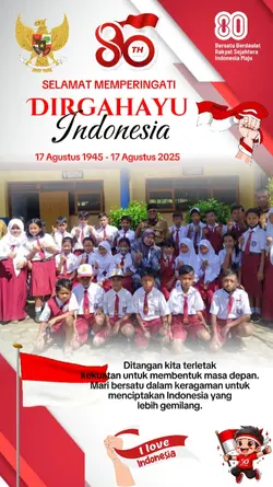 Dirgahayu RI ke 80 