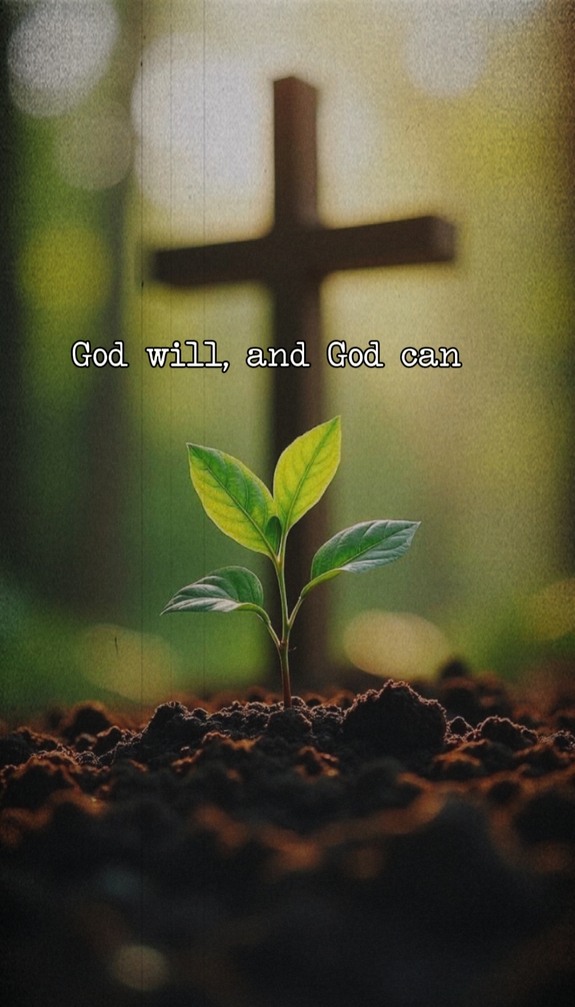 God will, God can