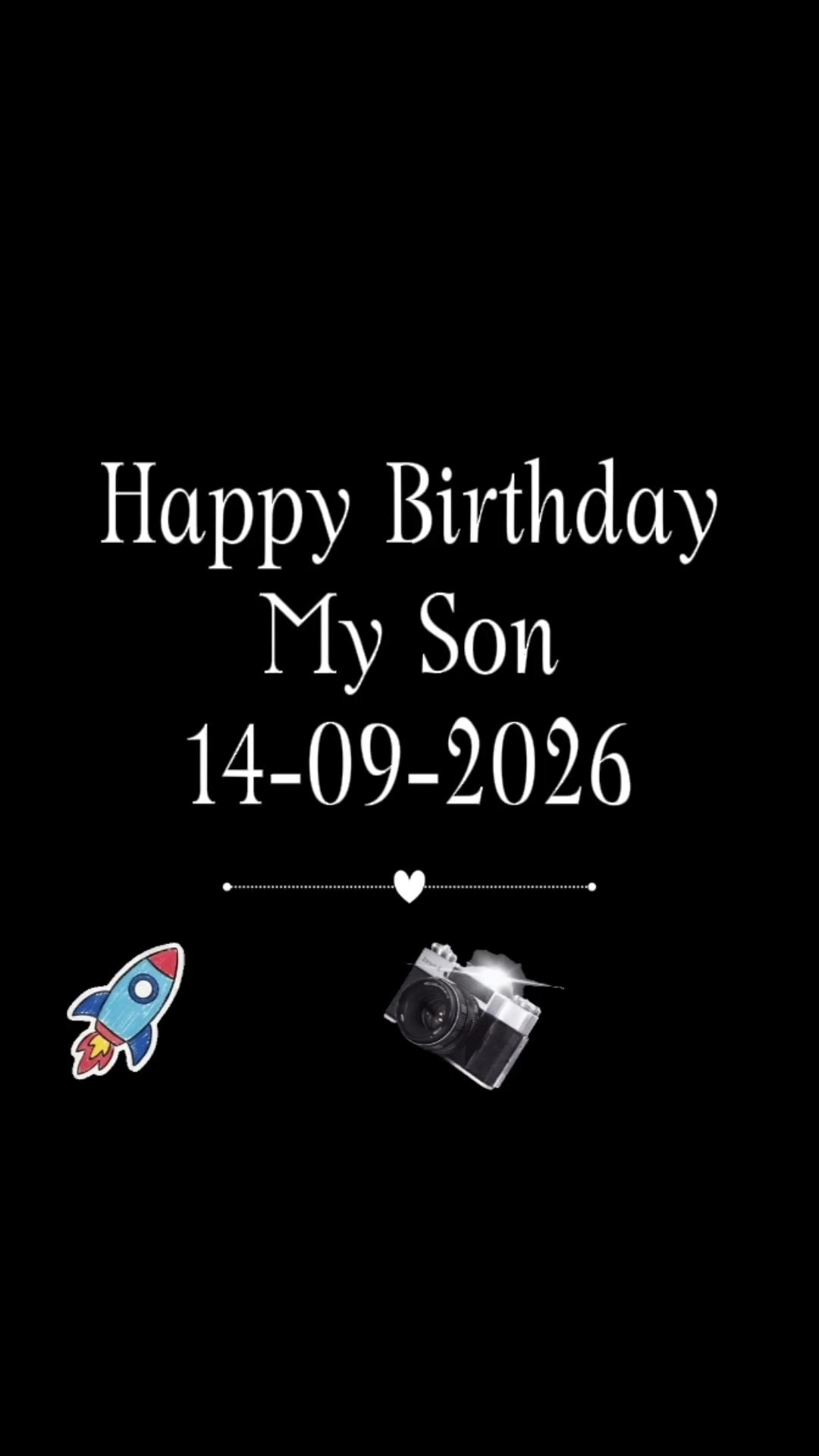 hbd my son 14 sept