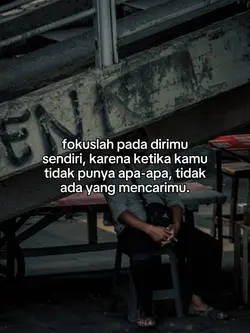 fokus pada dirimu 