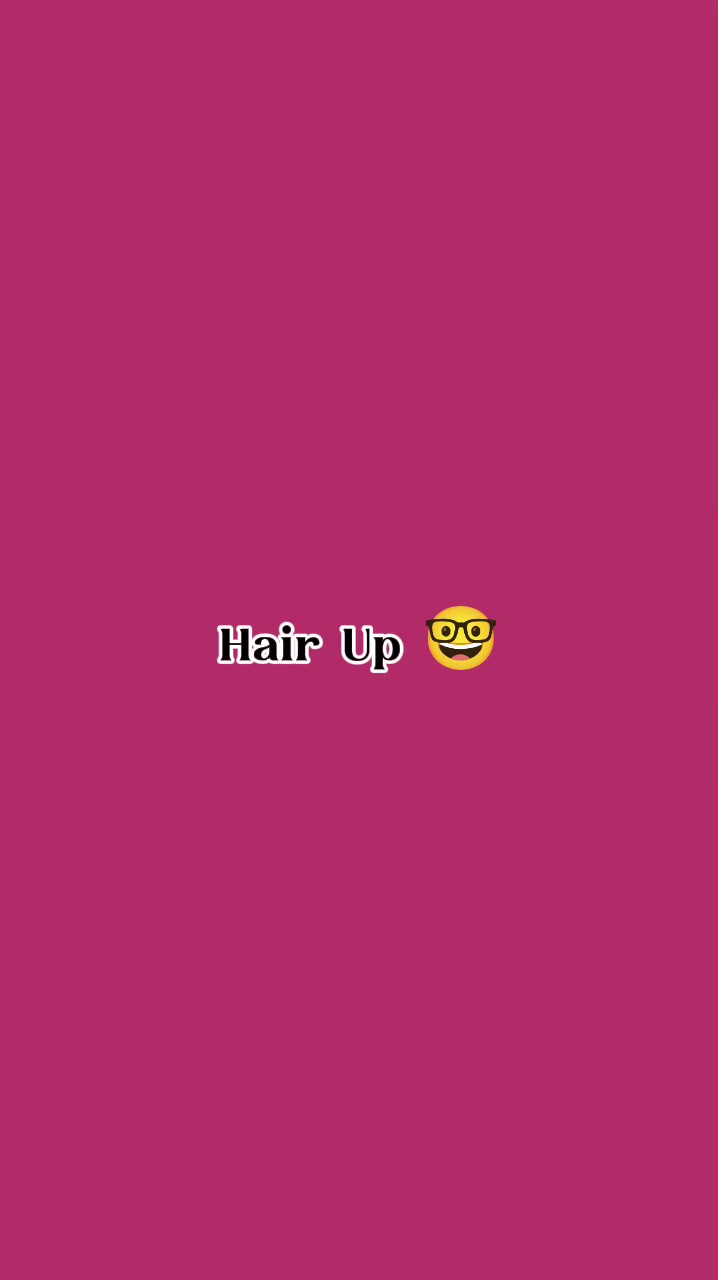 Haare hoch
