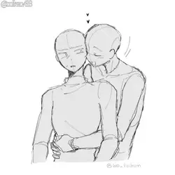 📷2枚 2人紹介、使用許可いりません！