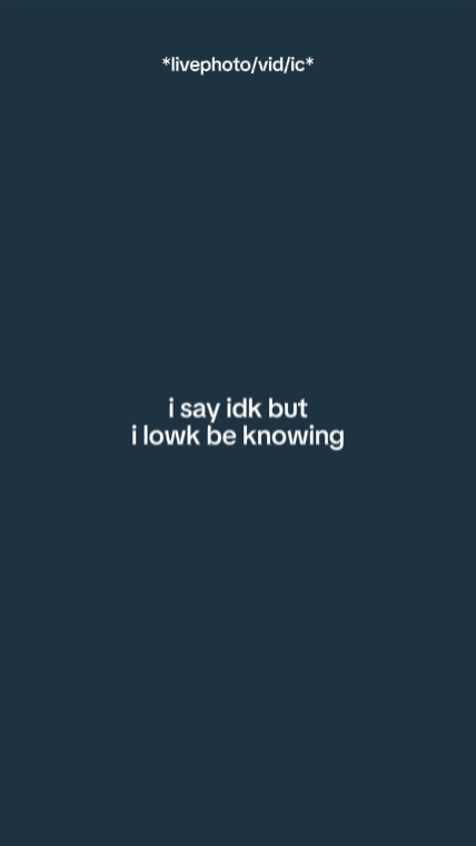 isayidkbutilowkbekno