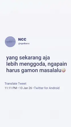 yang sekarang aja 