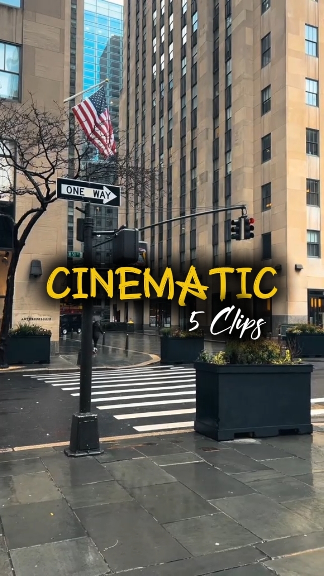5 Clips cinematic