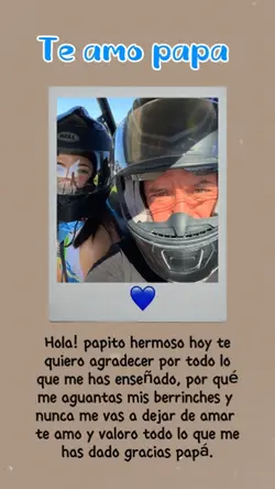 Te amo papa 