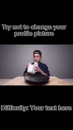 Try not to changepfp