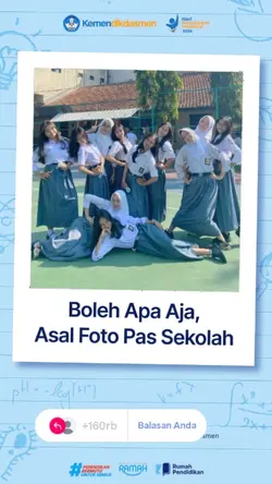 asal foto pas skolah