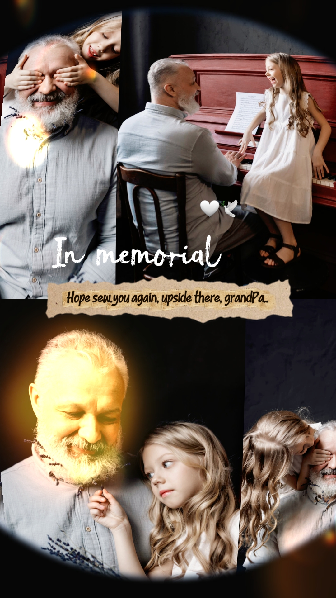 Grandapa em memorial