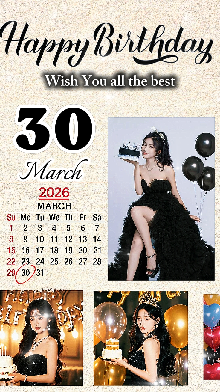 ANNIVERSAIRE 30 MARS 