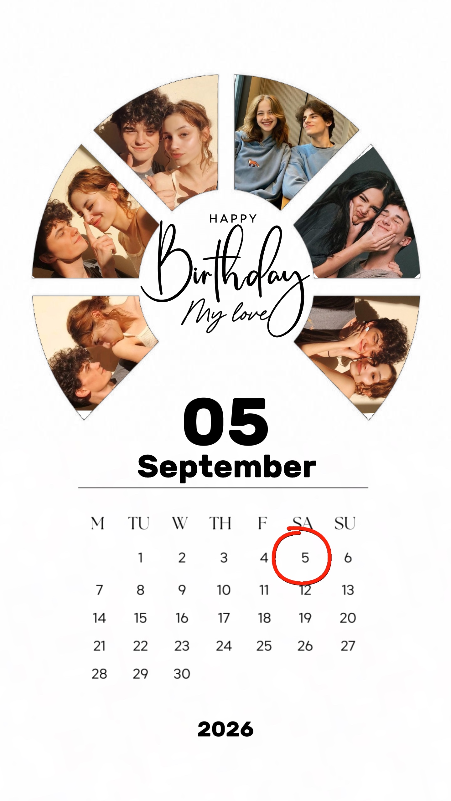 Birthday my love 
