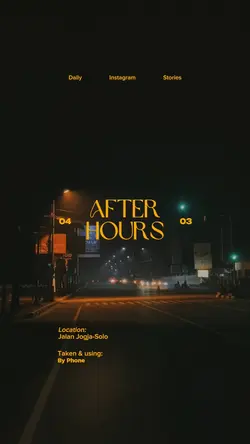 (Night) After Hours