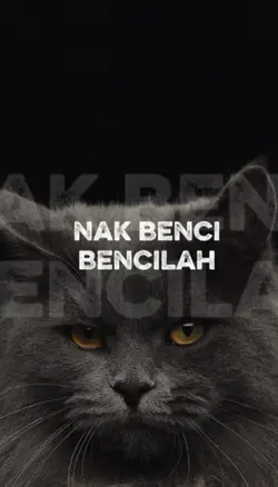 nak benci bencilah