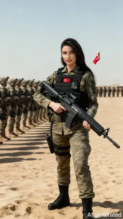 asker kız şablonu 