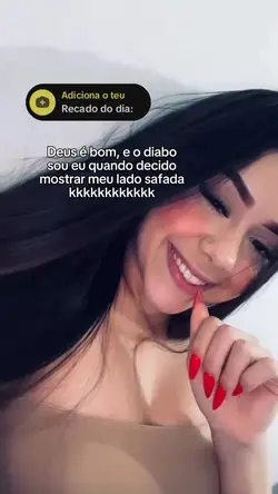 Recado do dia: